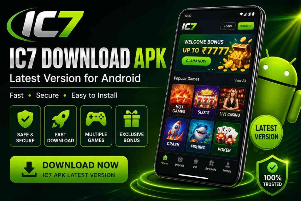 IC7 Download APK latest version for Android with mobile gaming interface